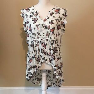 True Craft high low blouse